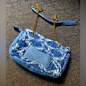 New Missnine Distressed Denim Purse